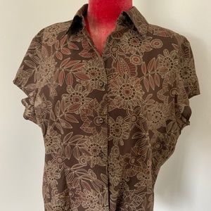 Brown Apostrophe shirt - Women’s